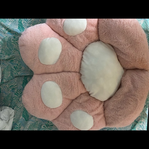 Other - Pink cat paw cushion